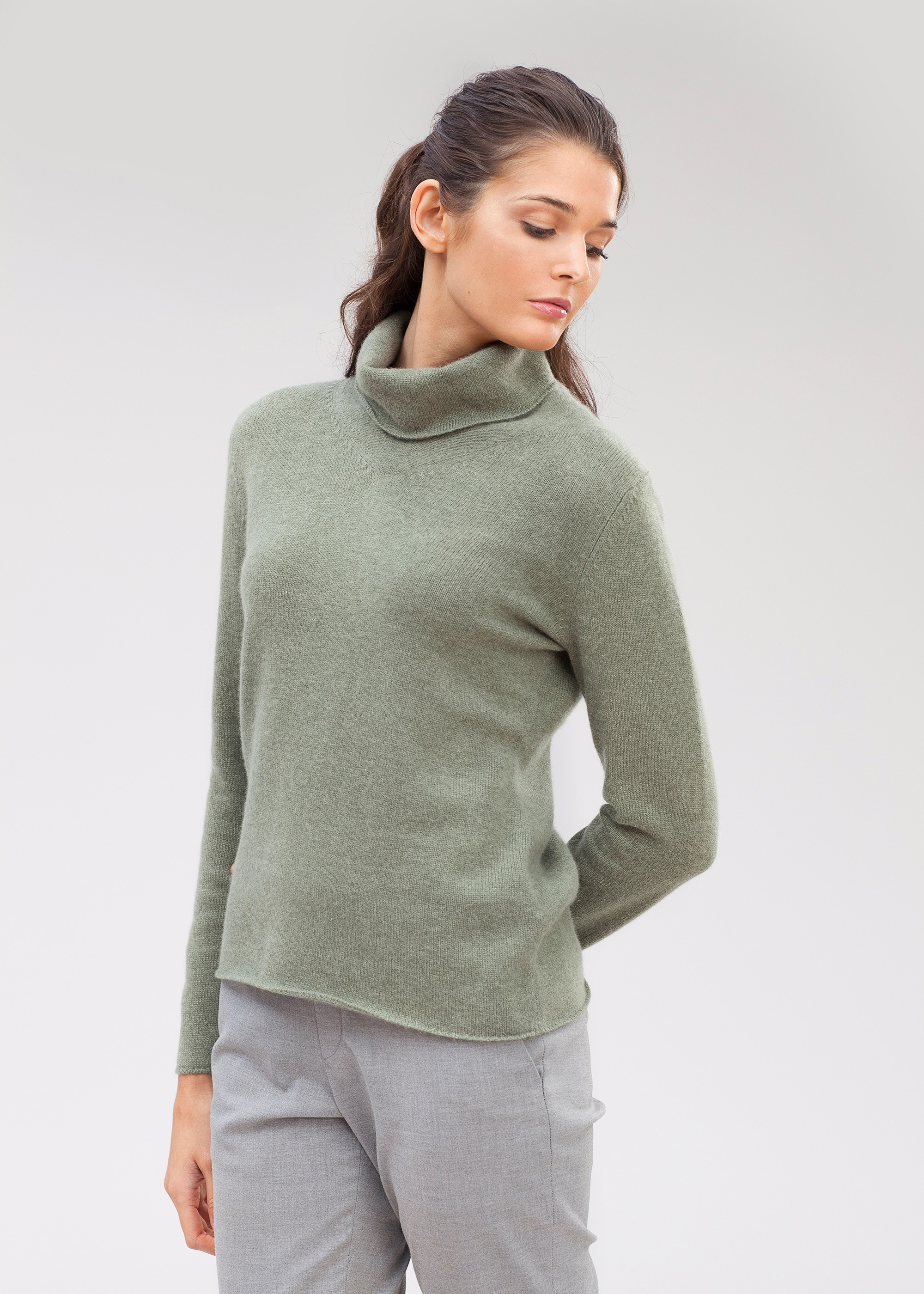 PULL CACHEMIRE GRIS